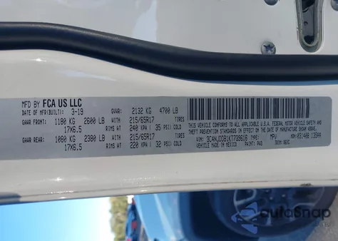 2019 Jeep Compass Trailhawk 4X4 из США, поврежденный, VIN 3C4NJDDB1KT739616